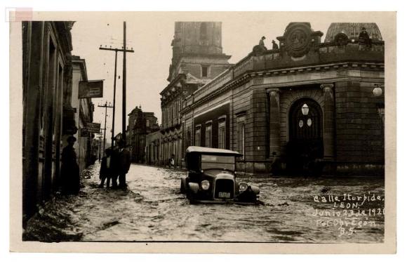 B05 Calle Iturbide. LEÓN. Junio 23 de 1926