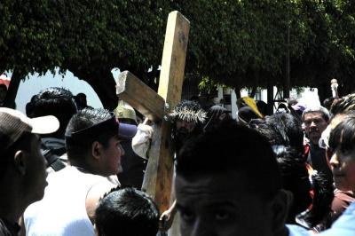 Viacrucis viviente de Chapalita en León 19