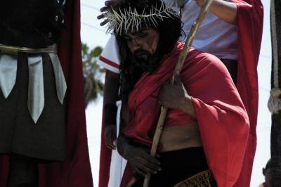 Viacrucis viviente de Chapalita en León 12