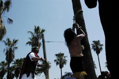 Viacrucis viviente de Chapalita en León 4