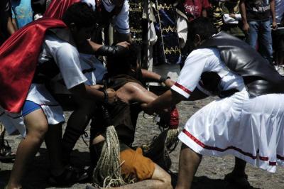 Viacrucis viviente de Chapalita en León 16