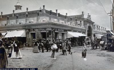 Mercado Hidalgo a principios del siglo XX
