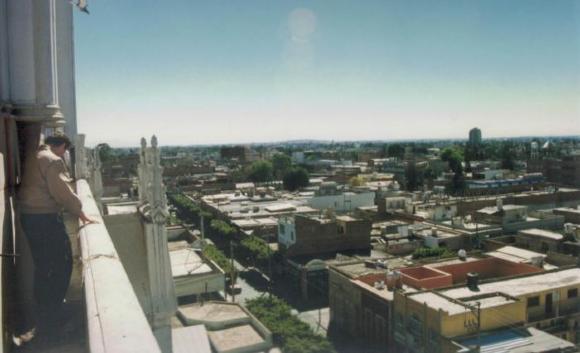 Imagen panorámica de la ciudad desde el Templo Expiatorio del Sagrado Corazón de Jesús 