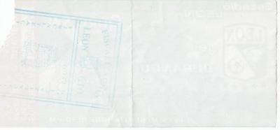 Boleto León vs Durango, Apertura 2005