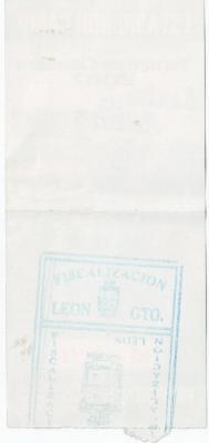 Boleto León vs Alacranes, Clausura 2007