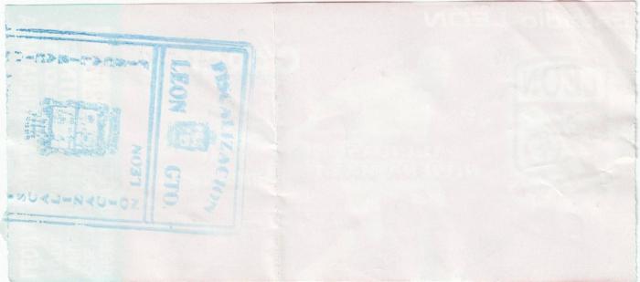 Boleto León vs Águilas Riviera Maya, Apertura 2005