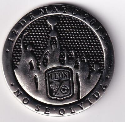 Moneda conmemorativa del ascenso del Club León, 2012-2022
