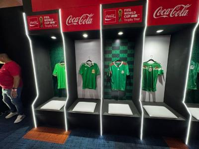 El uniforme de la Selección Mexicana  para los mundiales 