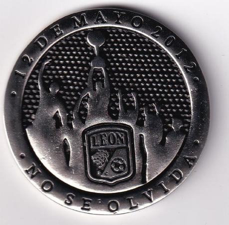 Moneda conmemorativa del ascenso del Club León, 2012-2022