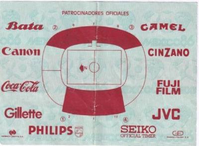 Francia vs Canadá en el Estadio León, México 86 categoría A