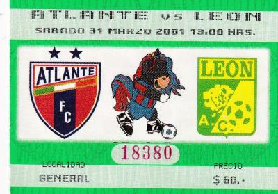 Boleto Atlante vs León 