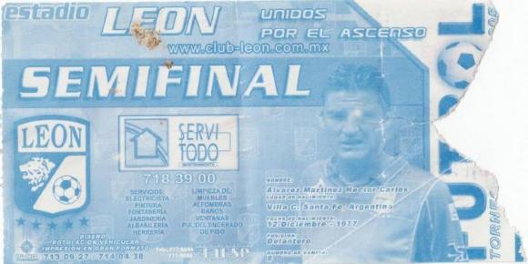 Boleto León vs Coatzacoalcos, Semifinal del Clausura 2005