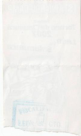 Boleto León vs Salamanca, Clausura 2007