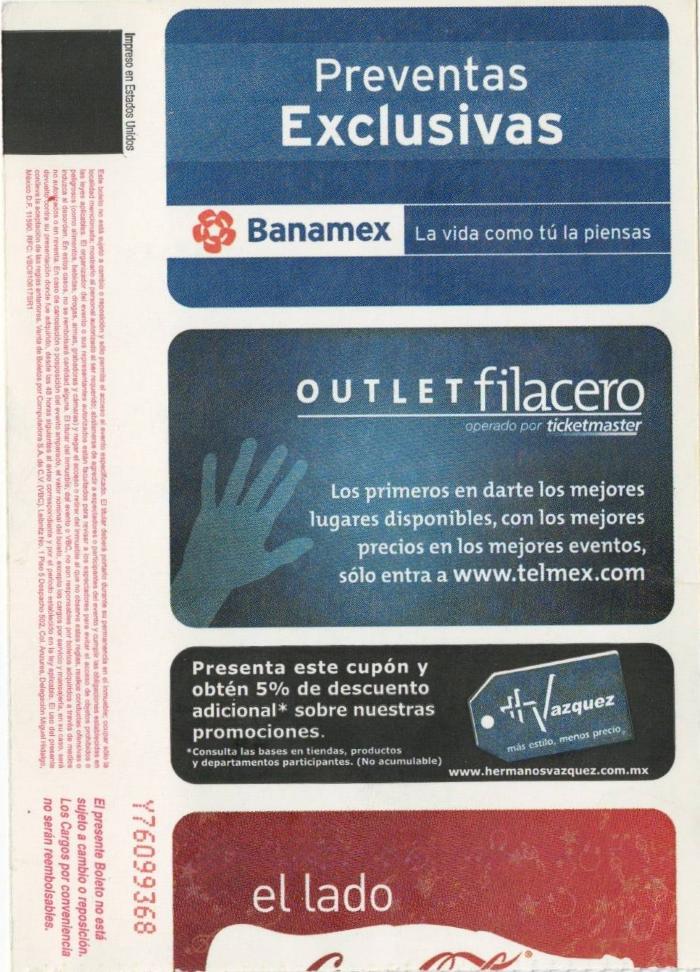 Boleto León vs Querétaro, Clausura 2008
