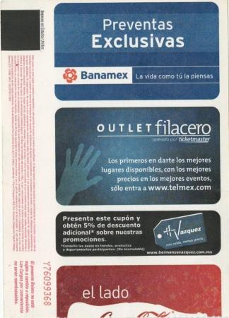Boleto León vs Querétaro, Clausura 2008