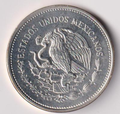 Moneda conmemorativa de 100 pesos, México 86