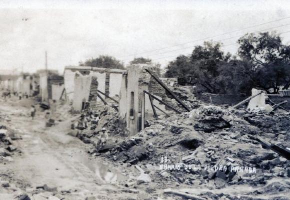 Barrio de la Piedra Parada, inundación de 1926