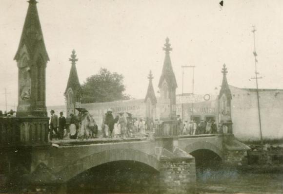 Puente Barón, inundación de 1926
