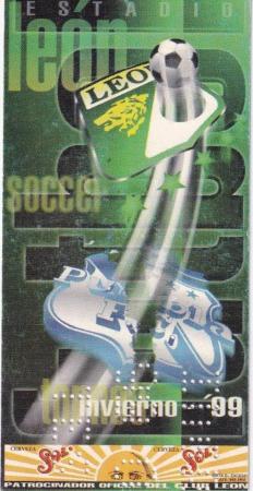Boleto León vs Puebla, Invierno 1999