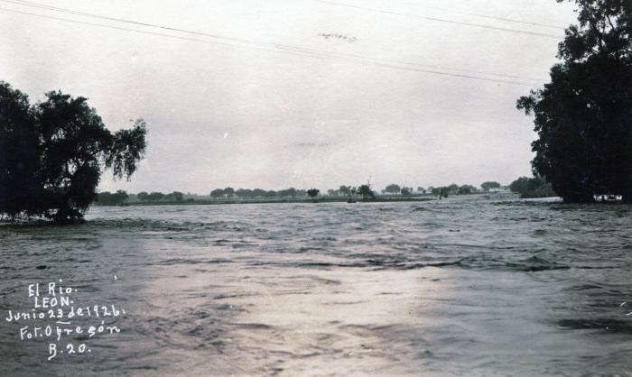 B20 El Río desbordado. Junio 23 de 1926