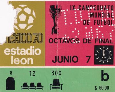 04 Alemania Federal vs Bulgaria en el Estadio León, México 70