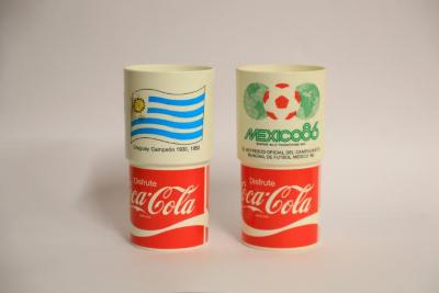 Vaso conmemorativo México 86, Uruguay campeón