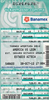 Torneo apertura 2012 America vs León 