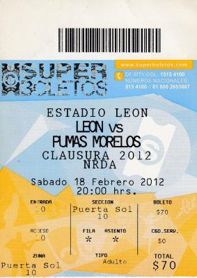 León vs Pumas Morelos 