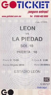 León vs la Piedad 