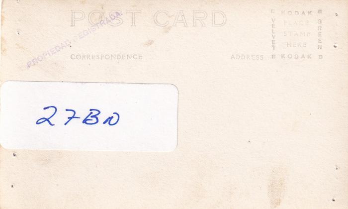 B17 Calle Aldama. Junio 23 de 1926