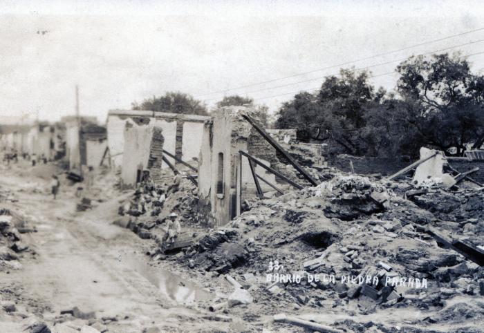 Barrio de la Piedra Parada, inundación de 1926