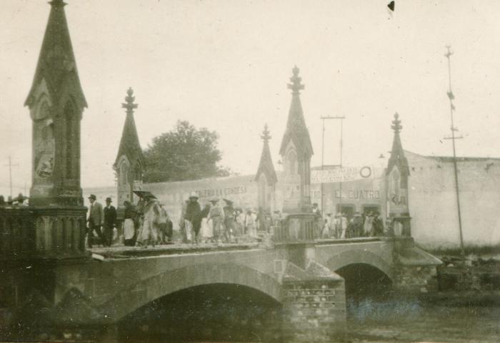 Puente Barón, inundación de 1926