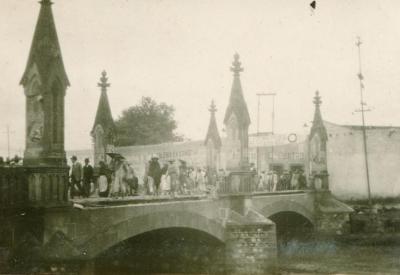 Puente Barón, inundación de 1926