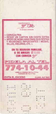 Boleto León vs Puebla, Invierno 1999