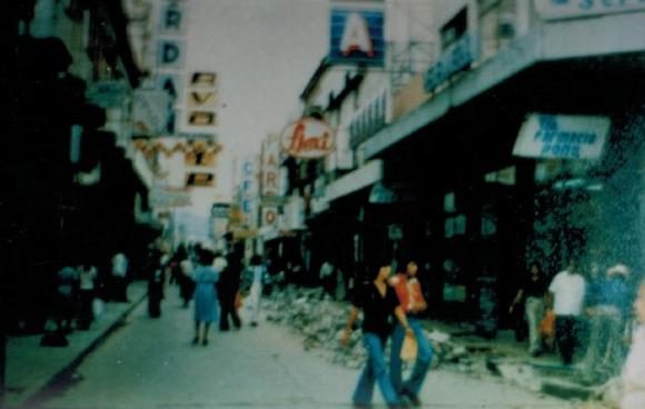 Calle 5 Mayo, zona centro, 1979 