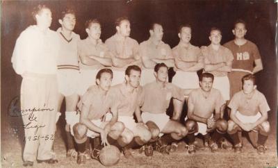 Equipo Campeón de Liga temporada 1951-1952
