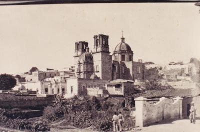 Construcción del Santuario de Guadalupe 
