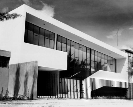 Primera casa construida por el arquitecto Agliberto Llamas, en la colonia Andrade 