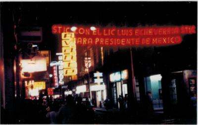Campaña política de Lic. Luis Echeverría, 1970 