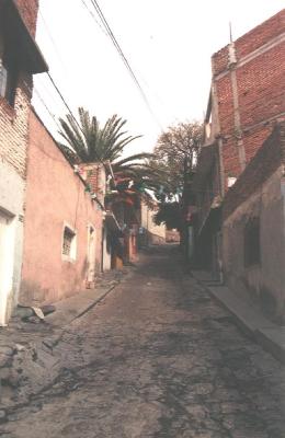 Calle Limón en la colonia Obregón (Ca. 1980)