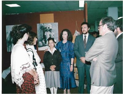 Adriana Ortega ofrece recorrido por la Feria