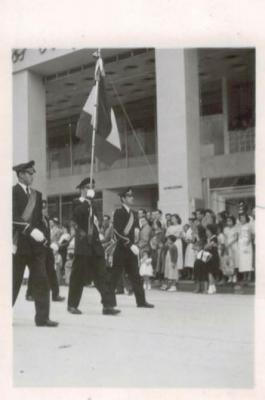 Acto Cívico en Plaza Principal, C.a. 1960