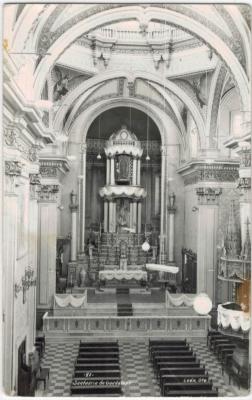 Postal interior Santuario de Guadalupe 