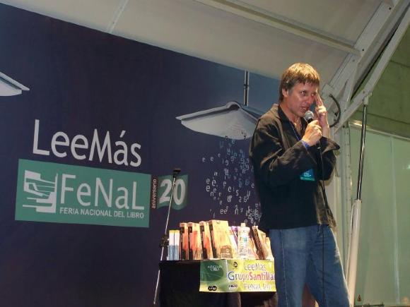 Feria Nacional del Libro; Xavier Velasco.