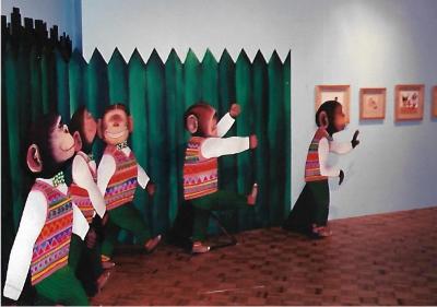  VI Feria Nacional del Libro Infantil y Juvenil de León; ilustraciones de Antony Browne como exposición 
