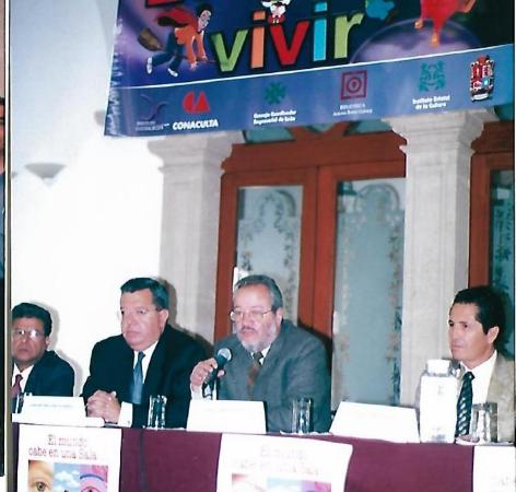 XII Feria Nacional del Libro Infantil, Juvenil y Universitario 2001; Rueda de prensa