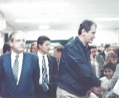 VIII Feria Nacional del Libro Infantil y Juvenil de 1997; Recorrido de autoridades

