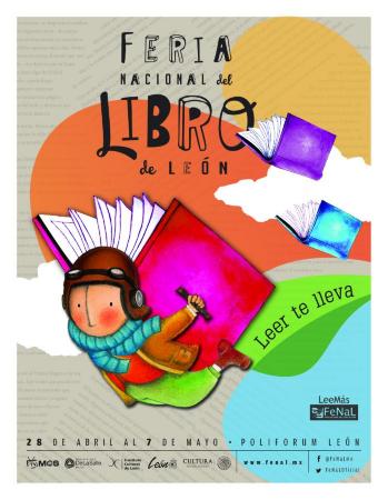 Feria Nacional del Libro (FeNaL). Cartel oficial de la XXVIII Feria en el año 2017