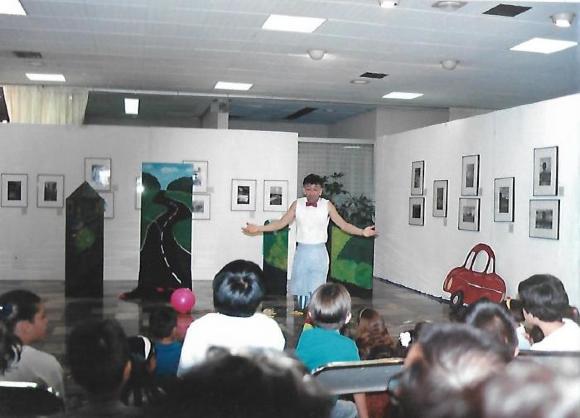 VII Feria Nacional del Libro Infantil y Juvenil de 1996; Perico el payaso loco presentación 