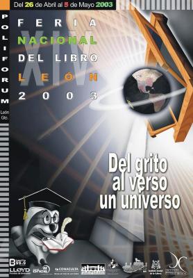 Feria Nacional del Libro. Cartel oficial de la XIV Feria en el año 2003